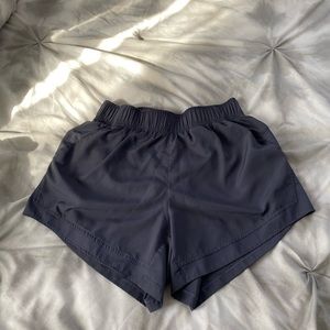 Grey athletic shorts